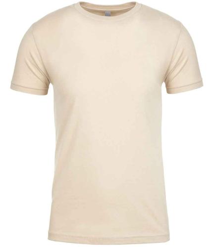 Next Level Apparel Unisex Cotton Crew Neck T-Shirt - CRE - 3XL